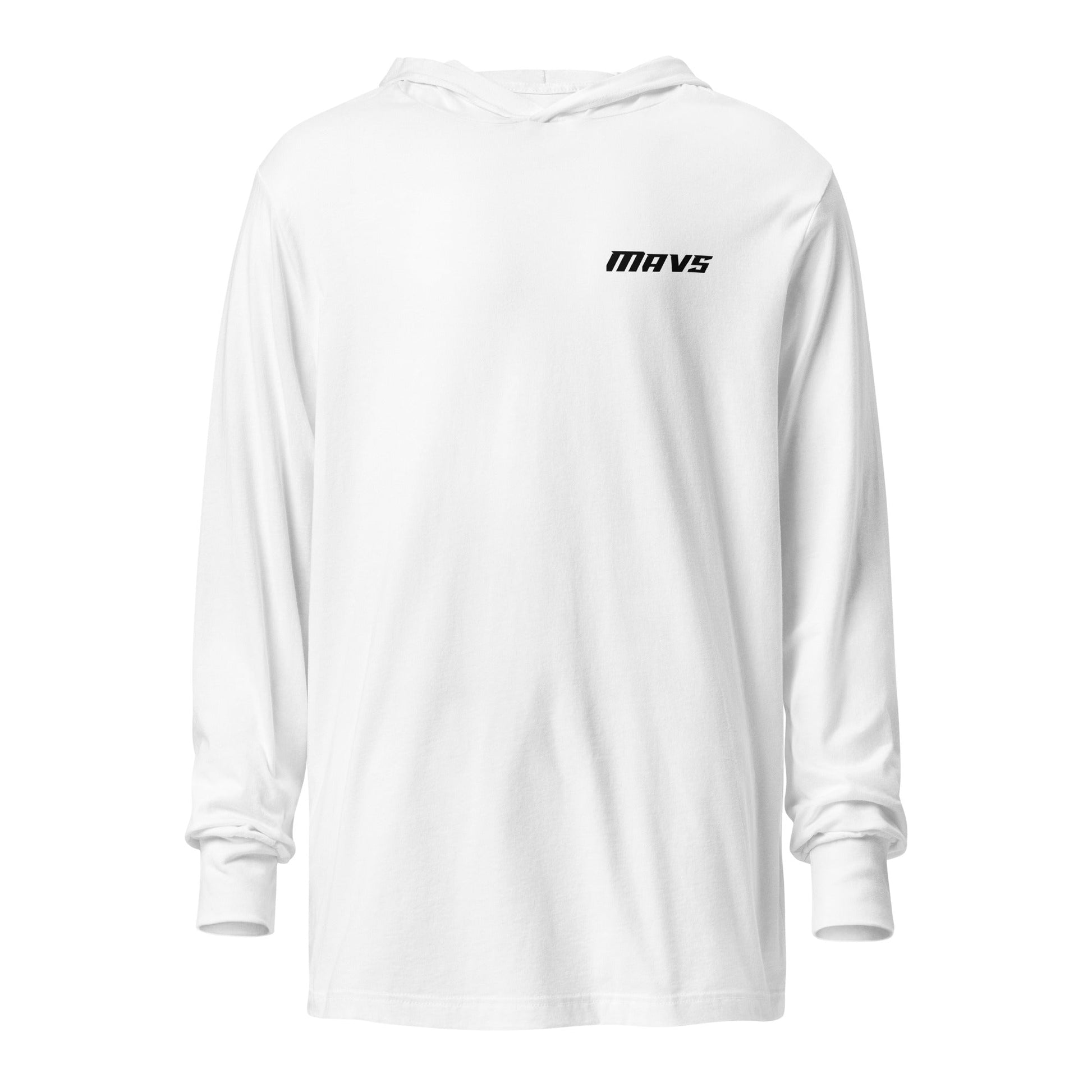 Performance | Hooded Long Sleeve T Shirt | Upper Makefield Mavs Fastpitch | Modern Script Logo