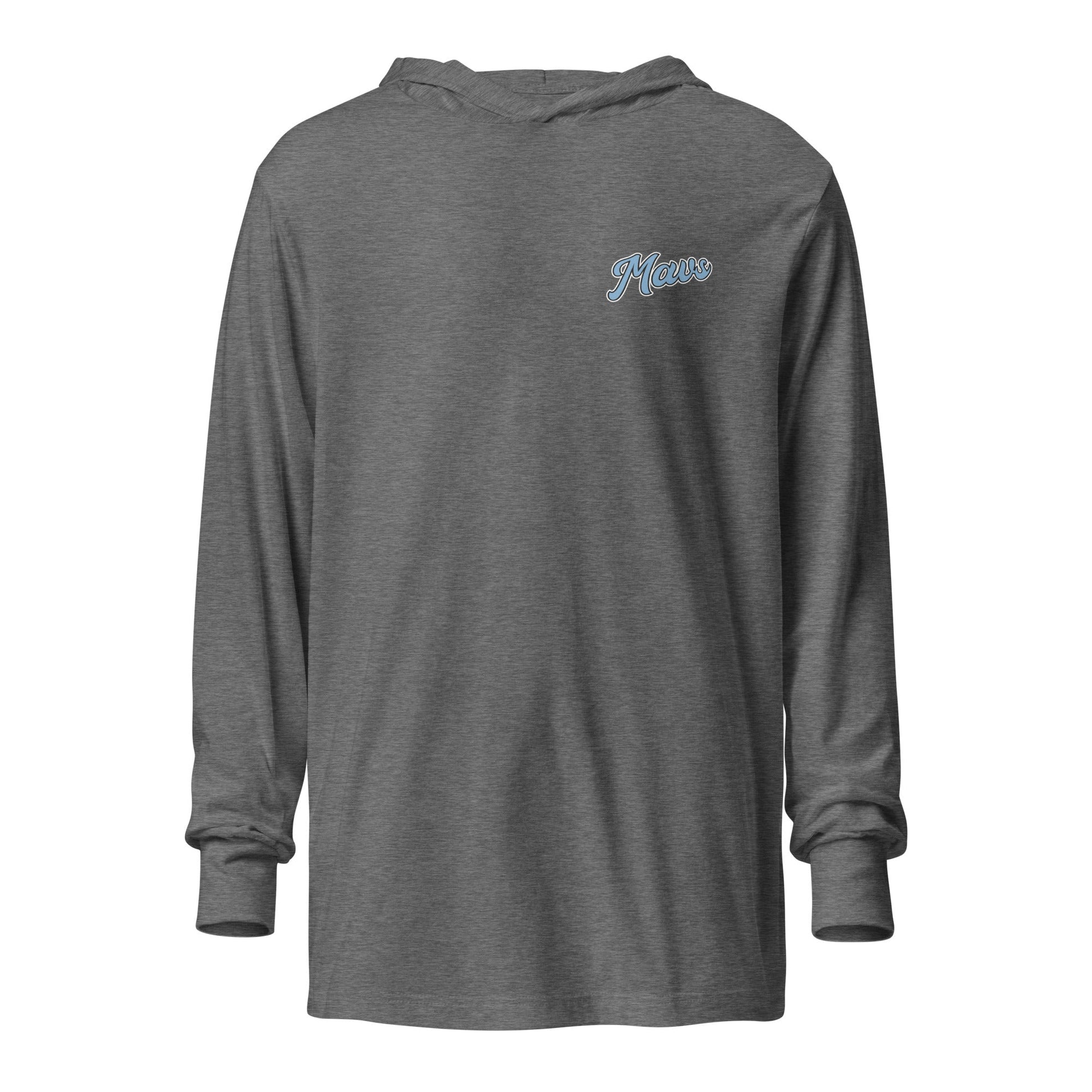 Performance | Hooded Long Sleeve T Shirt | Upper Makefield Mavs Fastpitch | Script Logo