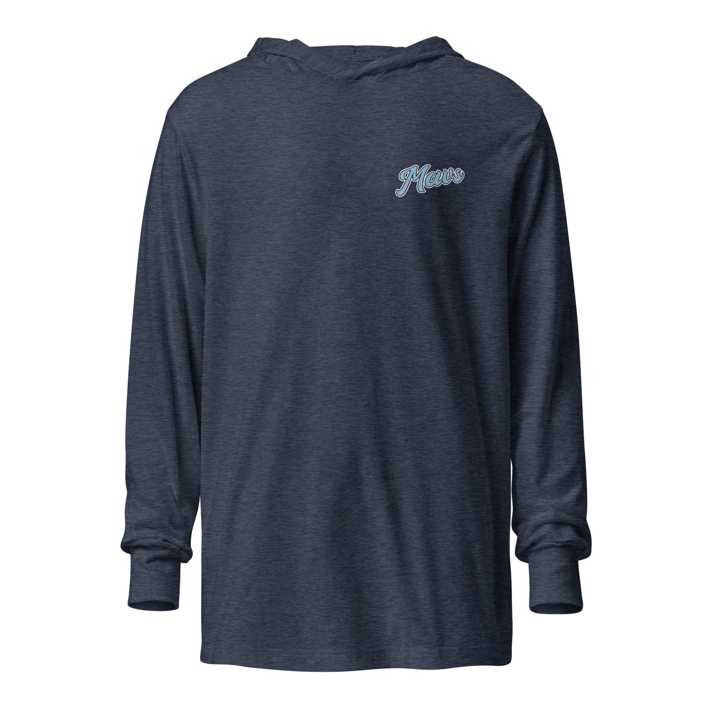 Performance | Hooded Long Sleeve T Shirt | Upper Makefield Mavs Fastpitch | Script Logo