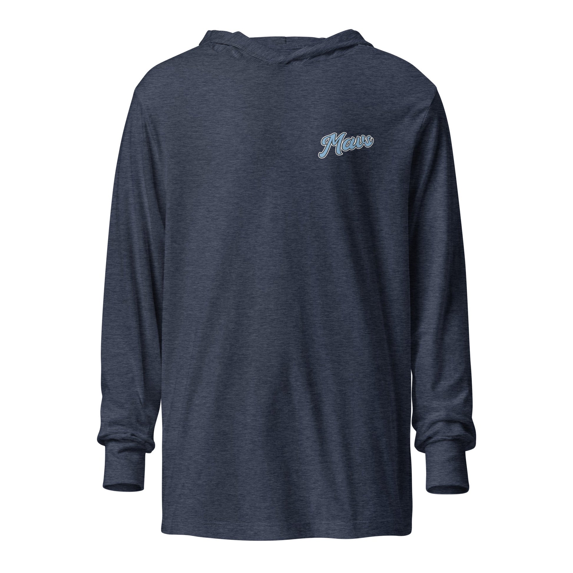 Performance | Hooded Long Sleeve T Shirt | Upper Makefield Mavs Fastpitch | Script Logo