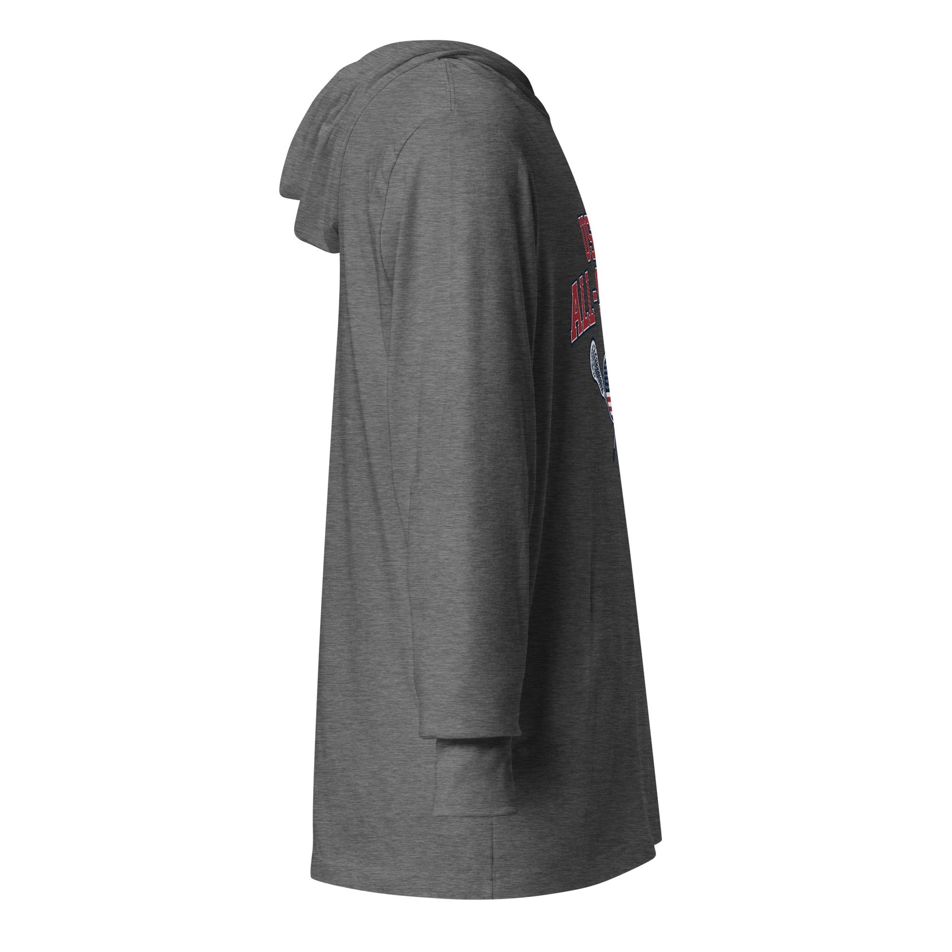 Performance | Hooded Long Sleeve T Shirt | USA ALL STARS BERLIN 2026 | Modern Script Logo