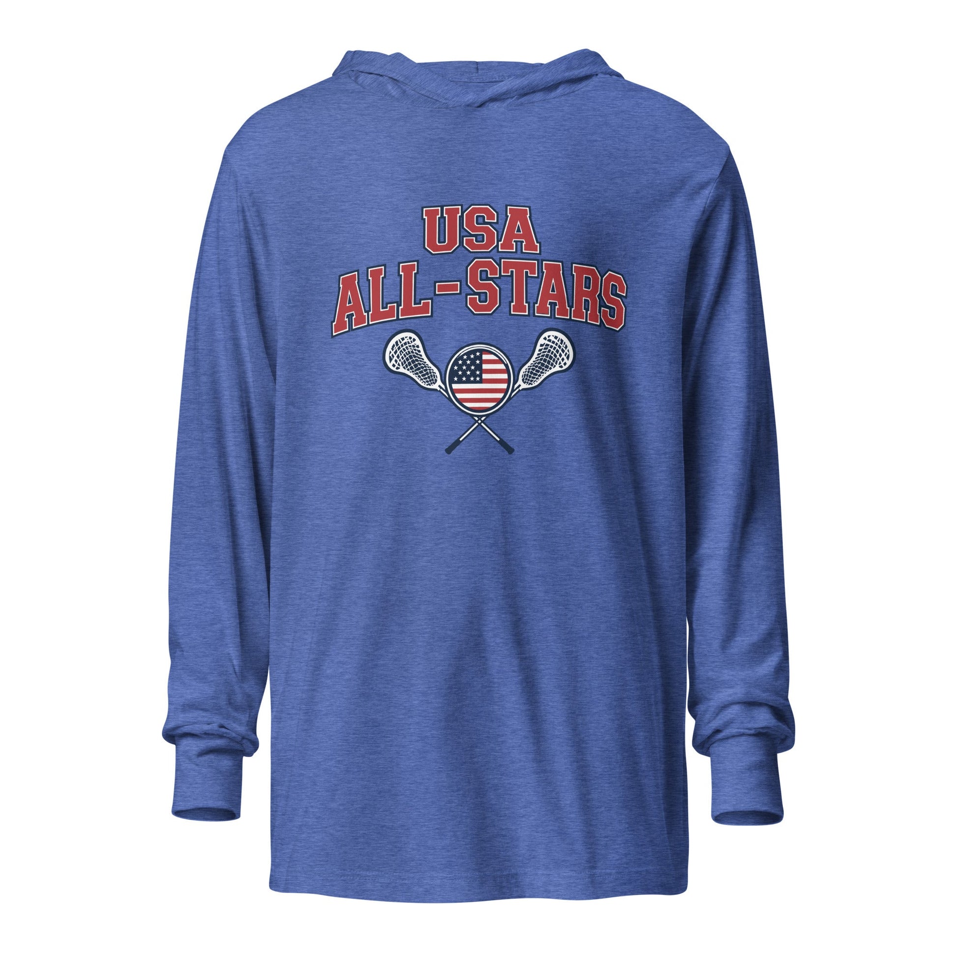 Performance | Hooded Long Sleeve T Shirt | USA ALL STARS BERLIN 2026 | Modern Script Logo