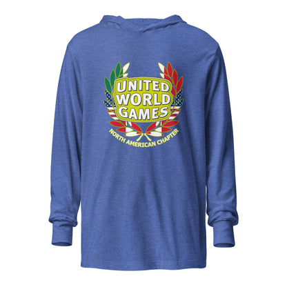 Performance | Hooded Long Sleeve T Shirt | USA ALL STARS BERLIN 2026 | Summit Games Emblem Logo