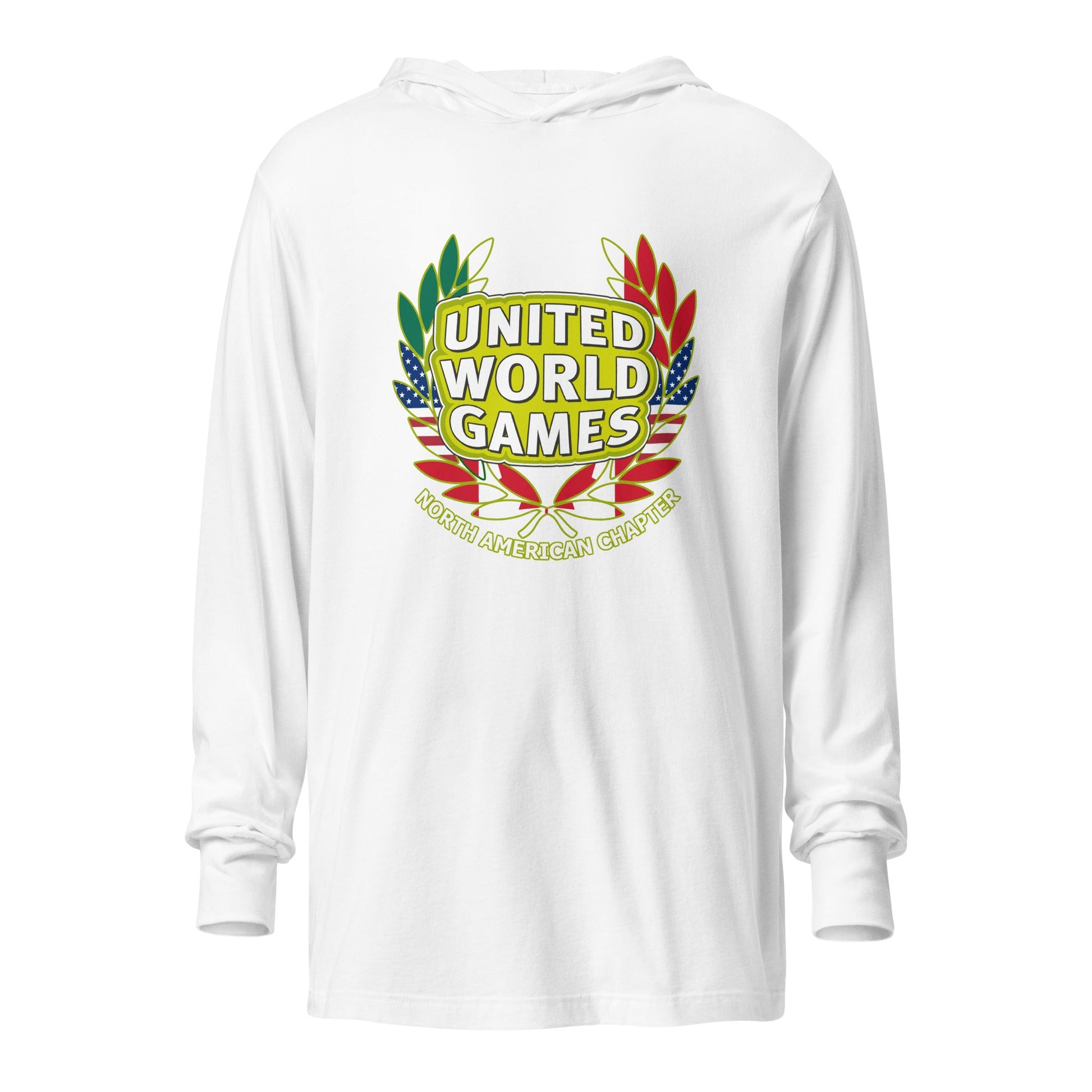 Performance | Hooded Long Sleeve T Shirt | USA ALL STARS BERLIN 2026 | Summit Games Emblem Logo