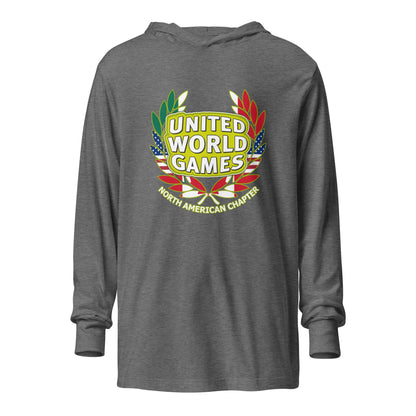 Performance | Hooded Long Sleeve T Shirt | USA ALL STARS BERLIN 2026 | Summit Games Emblem Logo