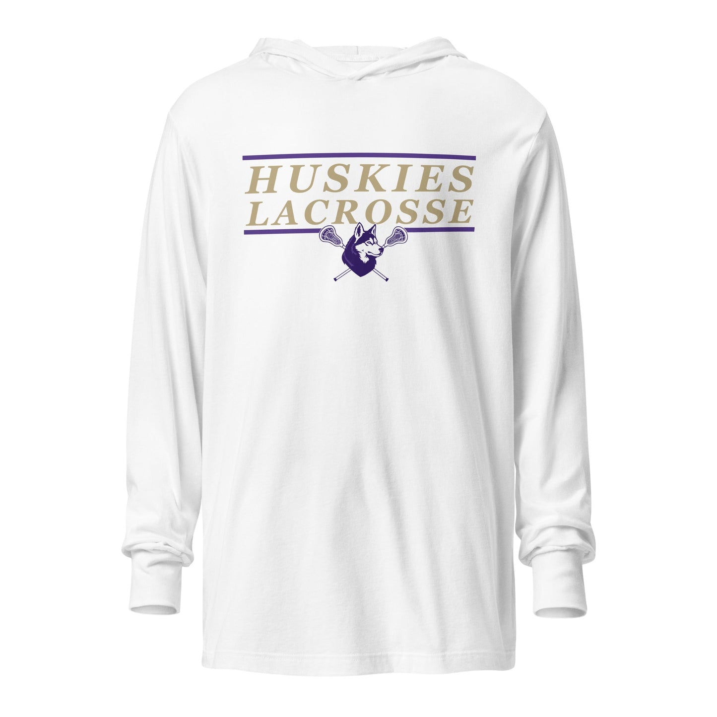 Performance | Hooded Long Sleeve T Shirt | UW Women's Club Lacrosse