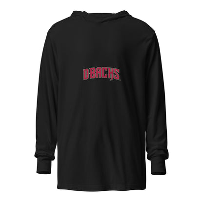 Performance | Hooded Long Sleeve T Shirt | VA Diamondbacks | Script Logo