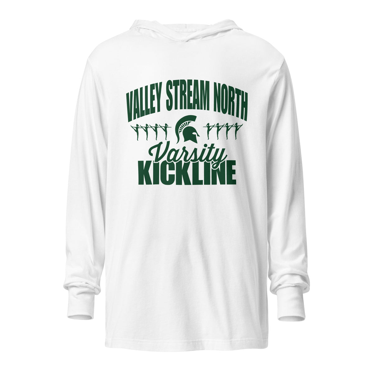 Performance | Hooded Long Sleeve T Shirt | Valley Stream North Kickline