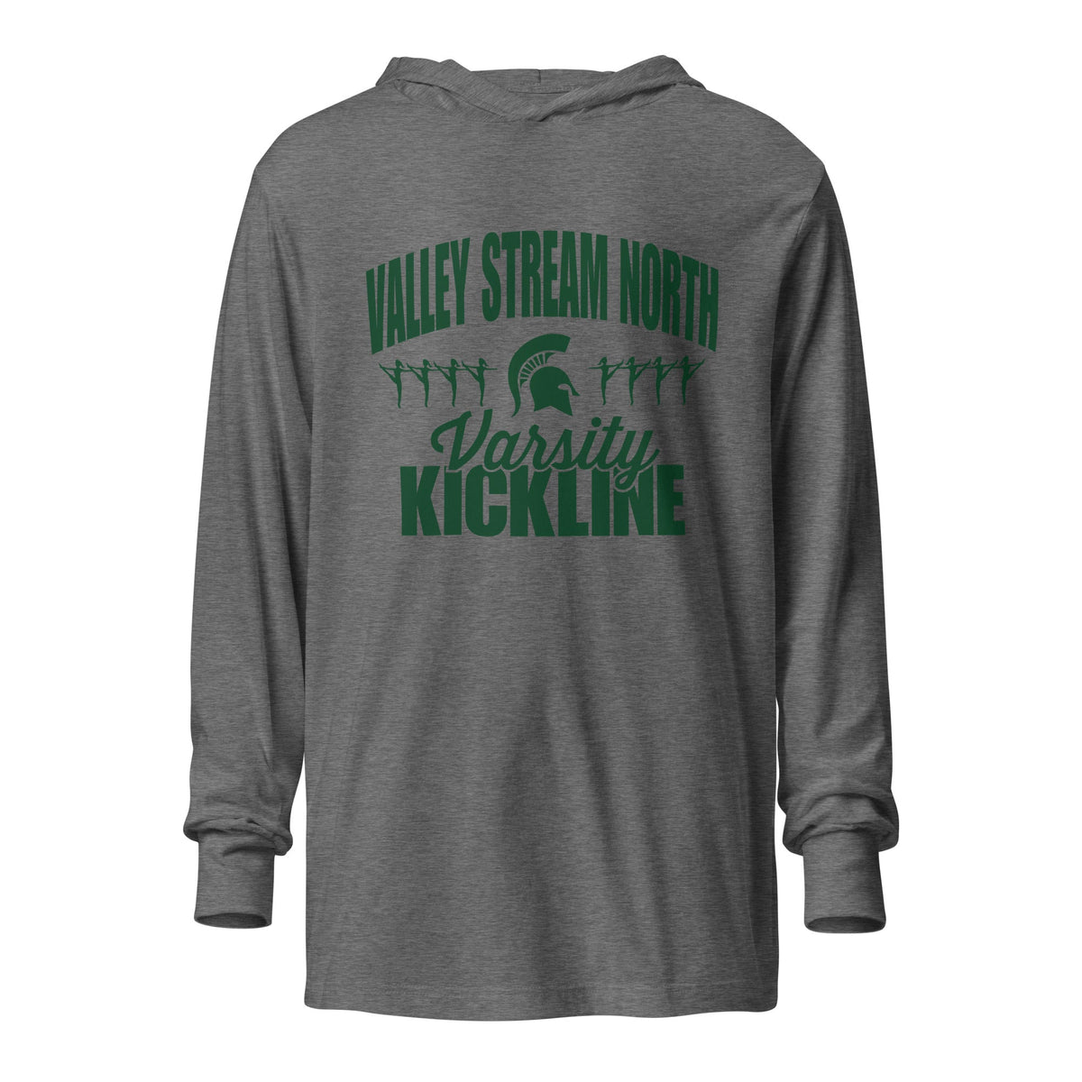 Performance | Hooded Long Sleeve T Shirt | Valley Stream North Kickline