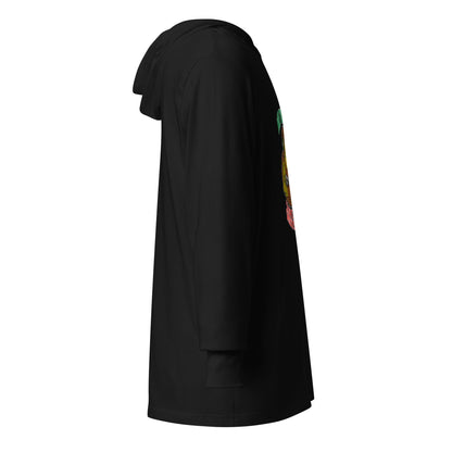 Performance | Hooded Long Sleeve T Shirt | War Turtles | Mascot Logo