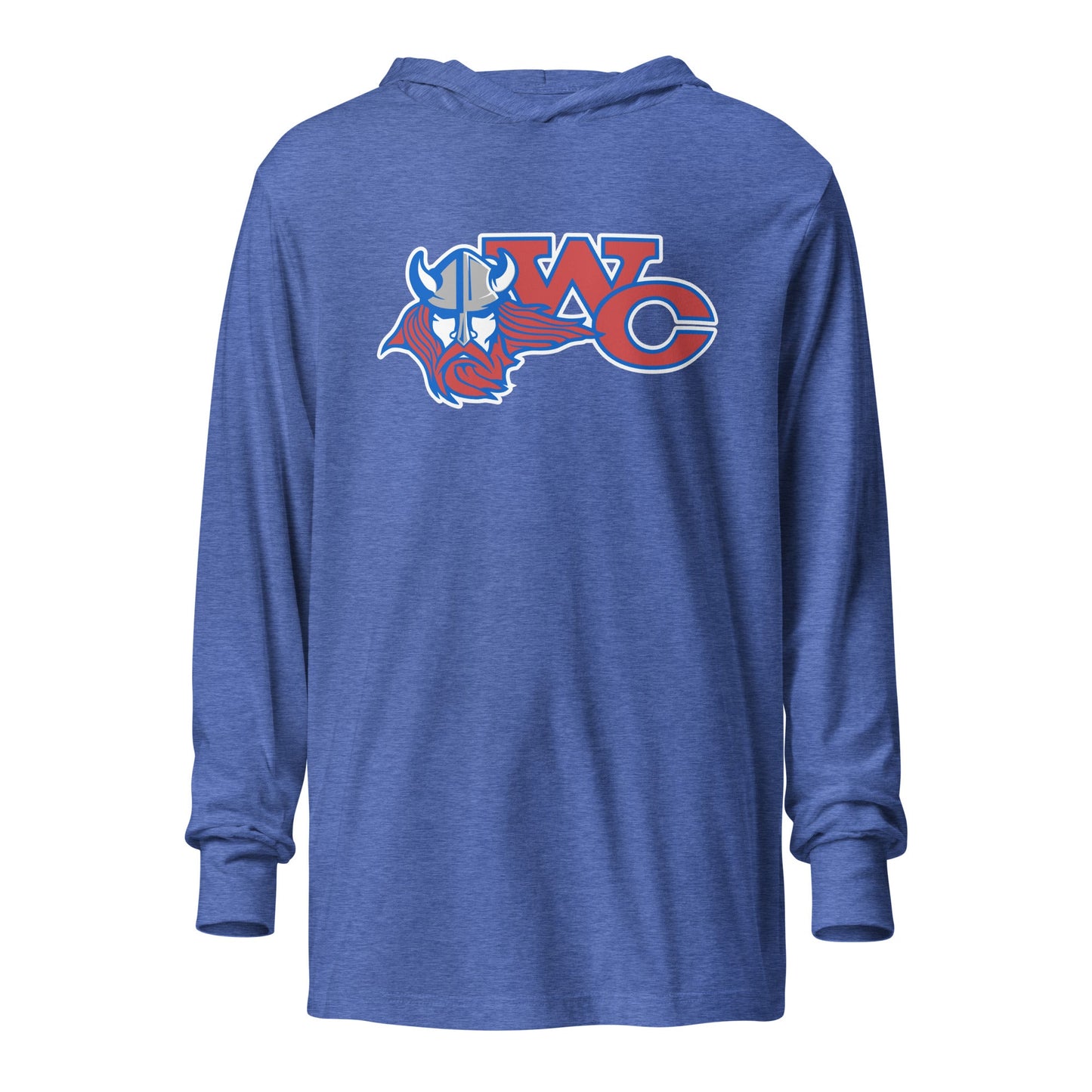 Performance | Hooded Long Sleeve T Shirt | Warren Central Lady Vikes | WC Logo