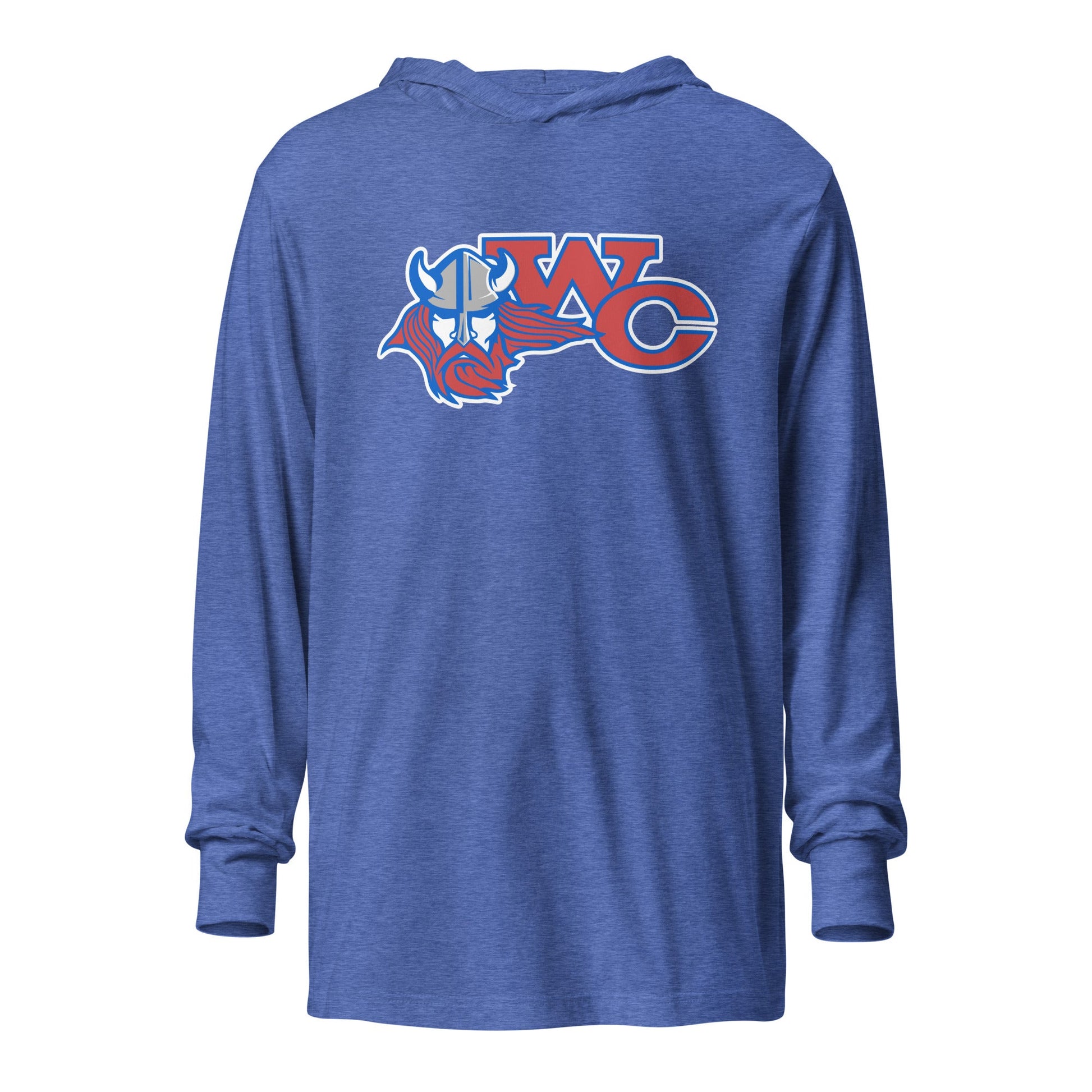 Performance | Hooded Long Sleeve T Shirt | Warren Central Lady Vikes | WC Logo
