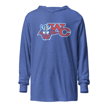 Performance | Hooded Long Sleeve T Shirt | Warren Central Lady Vikes | WC Logo