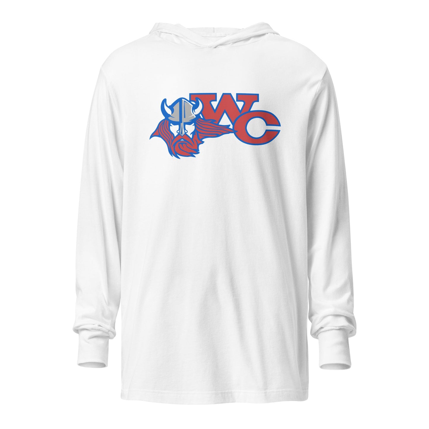 Performance | Hooded Long Sleeve T Shirt | Warren Central Lady Vikes | WC Logo