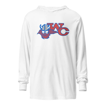 Performance | Hooded Long Sleeve T Shirt | Warren Central Lady Vikes | WC Logo