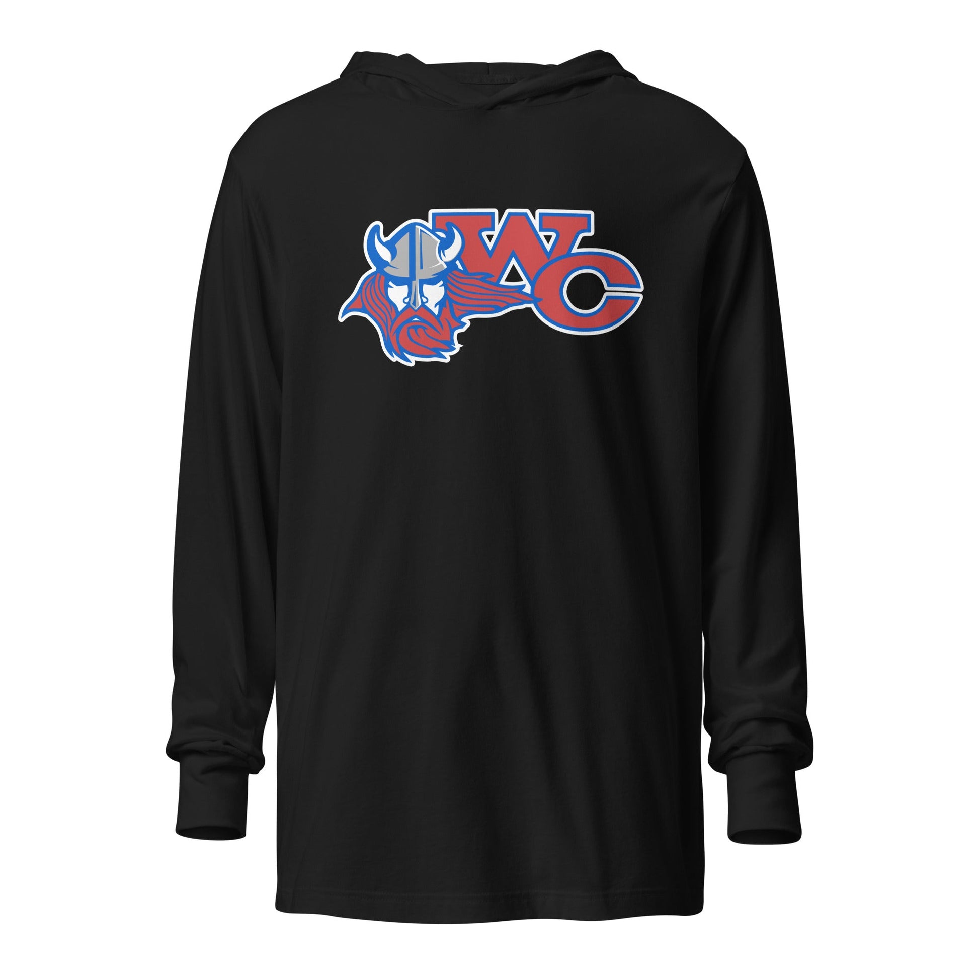 Performance | Hooded Long Sleeve T Shirt | Warren Central Lady Vikes | WC Logo