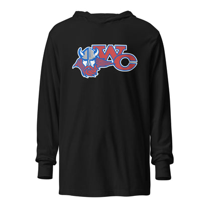 Performance | Hooded Long Sleeve T Shirt | Warren Central Lady Vikes | WC Logo