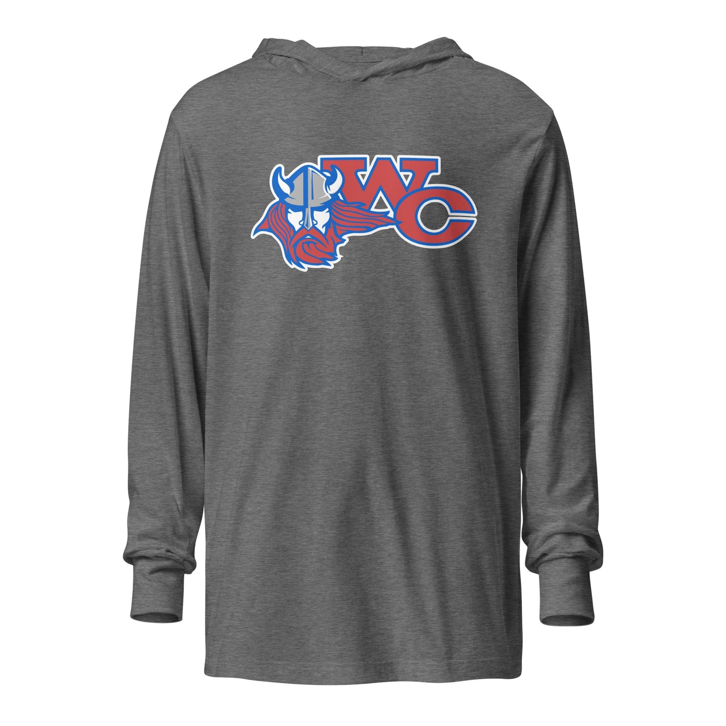 Performance | Hooded Long Sleeve T Shirt | Warren Central Lady Vikes | WC Logo