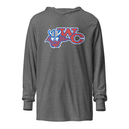 Performance | Hooded Long Sleeve T Shirt | Warren Central Lady Vikes | WC Logo
