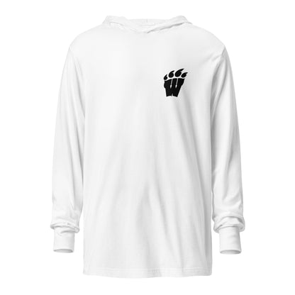 Performance | Hooded Long Sleeve T Shirt | Weaver High School | Wildclaw Logo