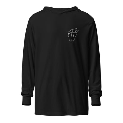 Performance | Hooded Long Sleeve T Shirt | Weaver High School | Wildclaw Logo