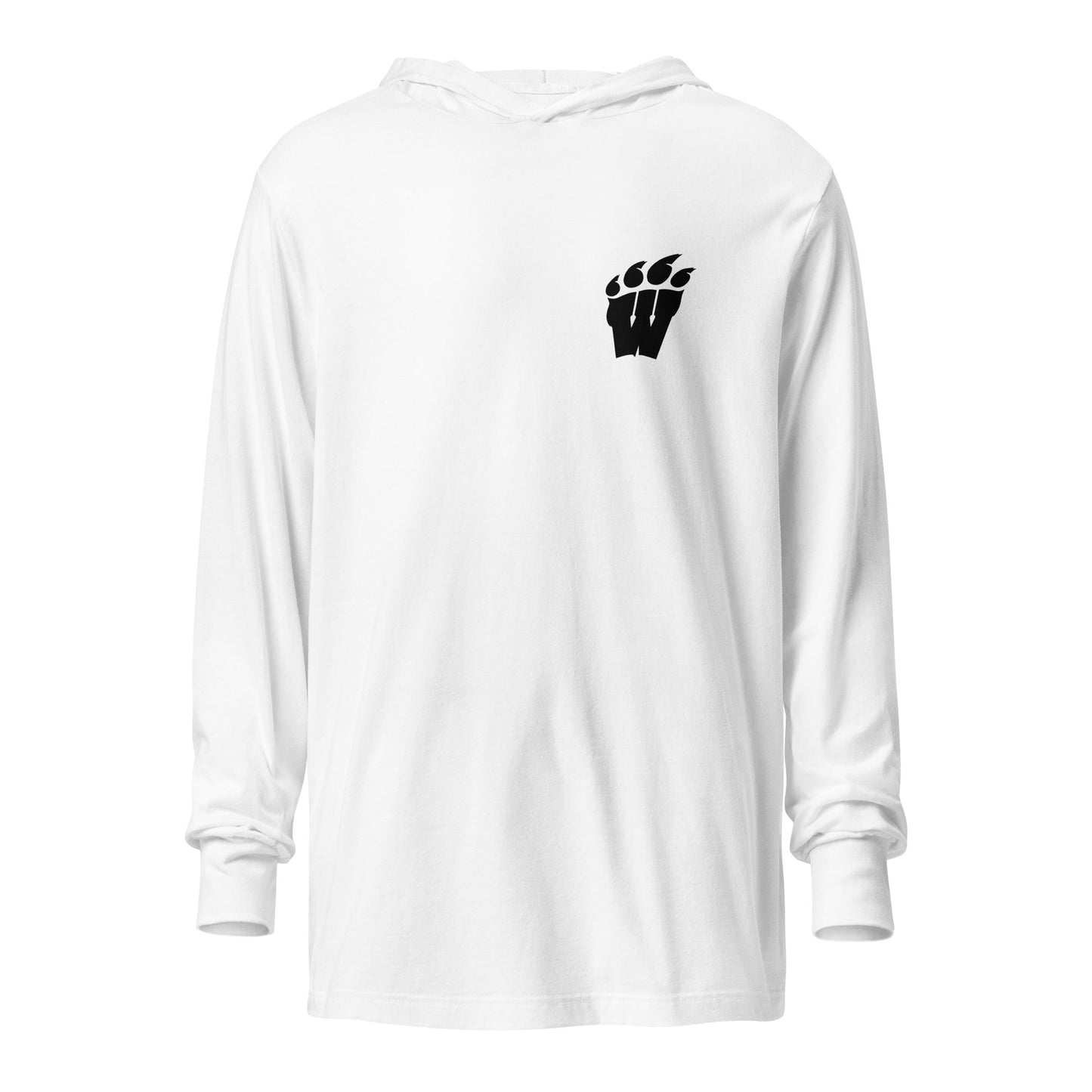 Performance | Hooded Long Sleeve T Shirt | Weaver High School | Wildclaw Logo