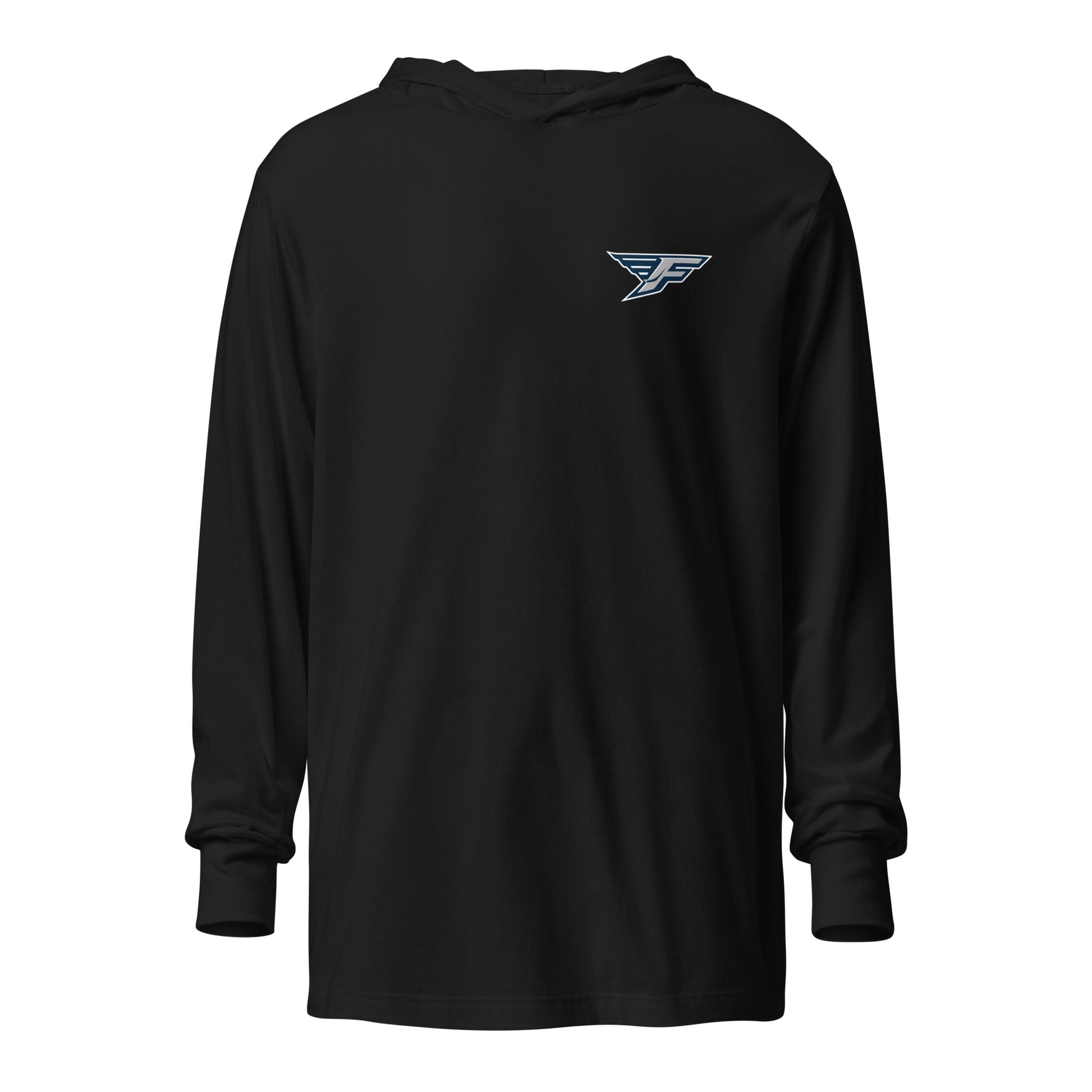 Performance | Hooded Long Sleeve T Shirt | West Texas Flyers | F Logo