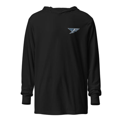 Performance | Hooded Long Sleeve T Shirt | West Texas Flyers | F Logo