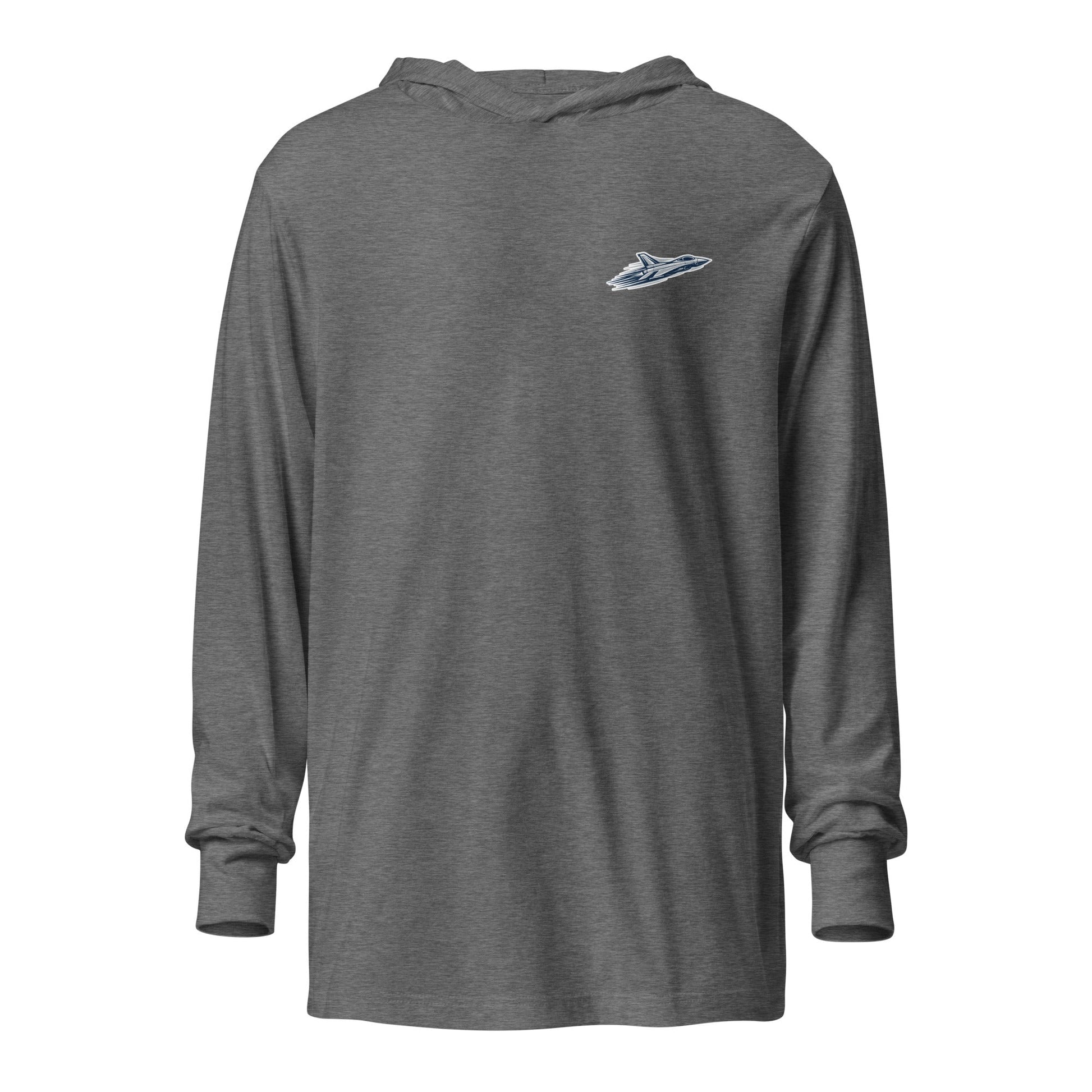 Performance | Hooded Long Sleeve T Shirt | West Texas Flyers | Flyer Logo