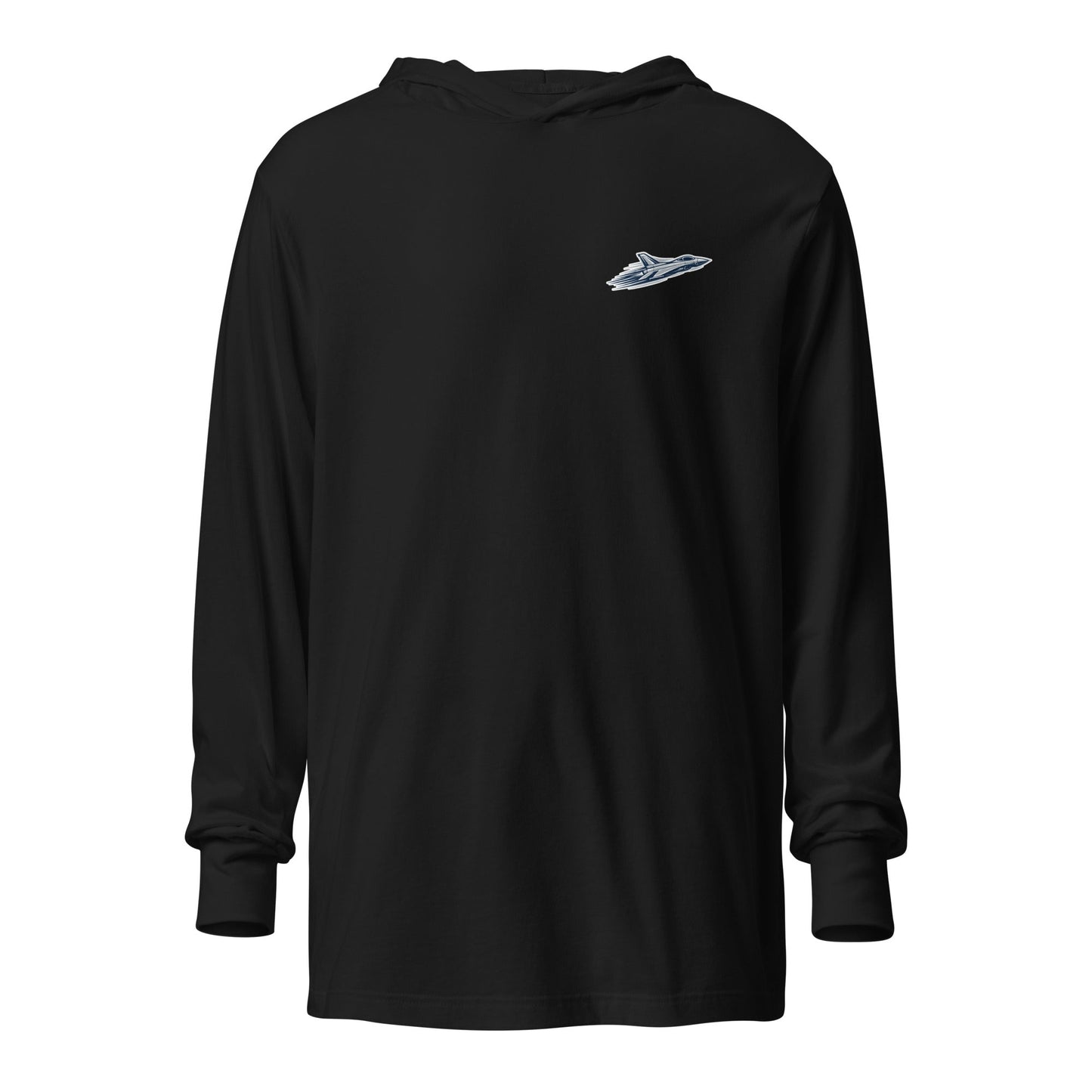 Performance | Hooded Long Sleeve T Shirt | West Texas Flyers | Flyer Logo