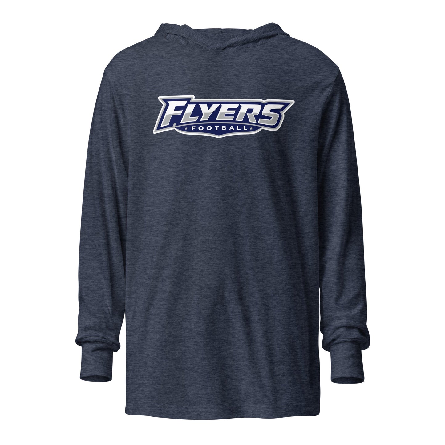 Performance | Hooded Long Sleeve T Shirt | West Texas Flyers | Flyers Script Logo