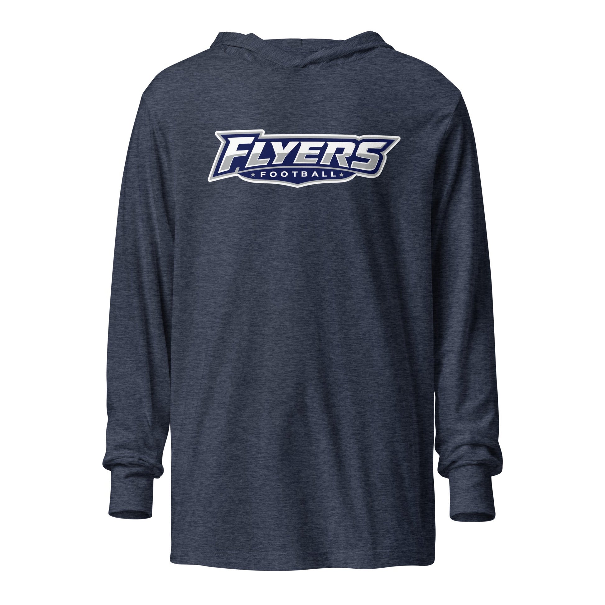 Performance | Hooded Long Sleeve T Shirt | West Texas Flyers | Flyers Script Logo