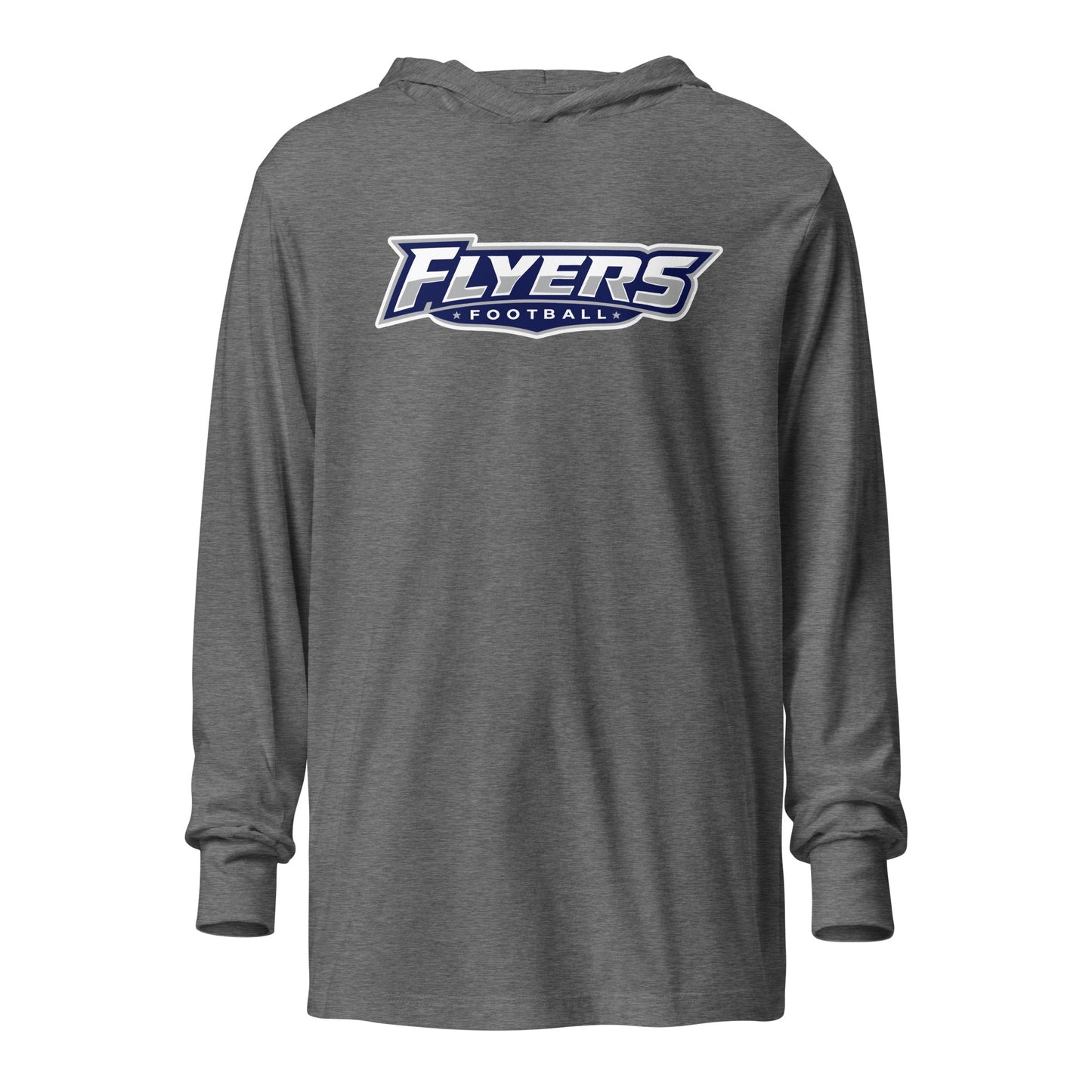 Performance | Hooded Long Sleeve T Shirt | West Texas Flyers | Flyers Script Logo