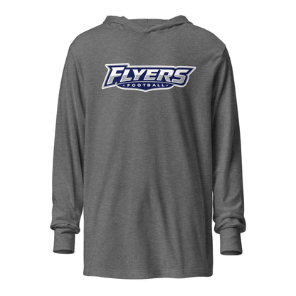 Performance | Hooded Long Sleeve T Shirt | West Texas Flyers | Flyers Script Logo