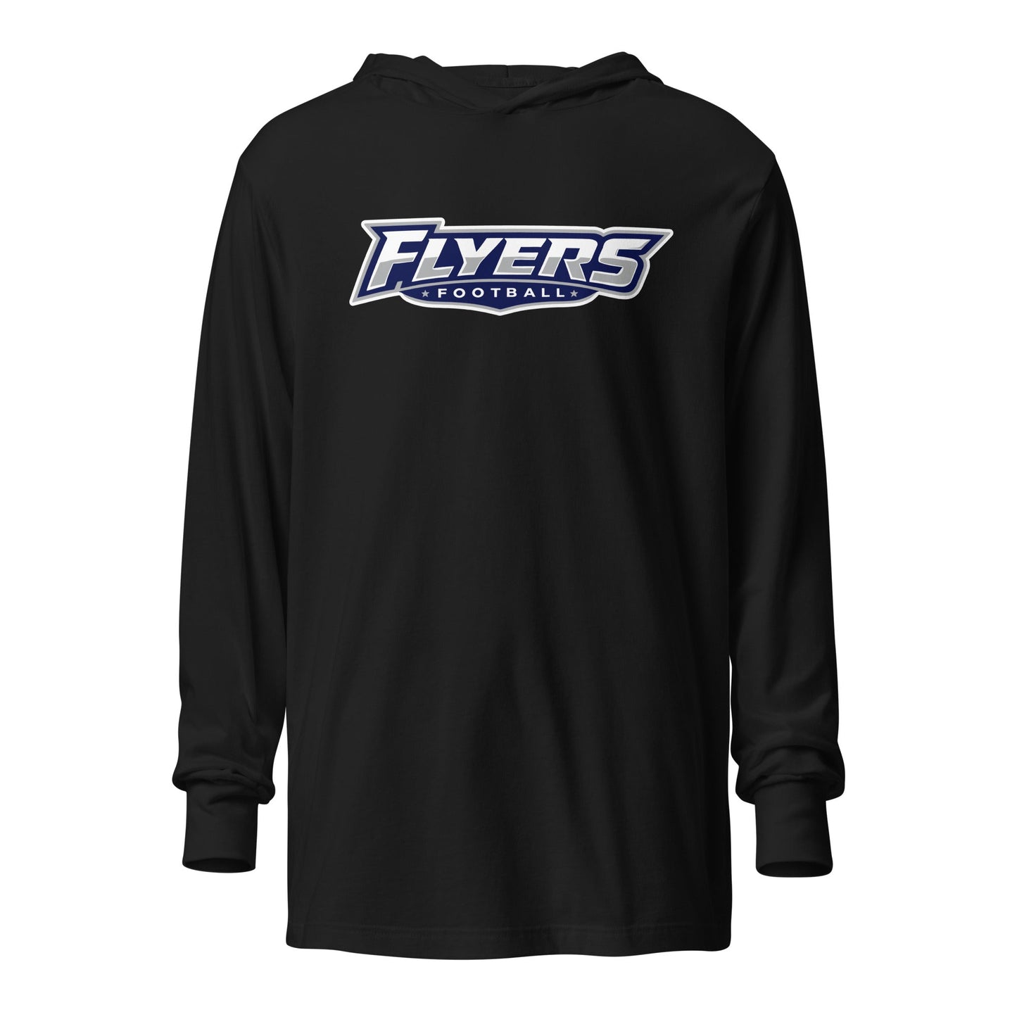 Performance | Hooded Long Sleeve T Shirt | West Texas Flyers | Flyers Script Logo