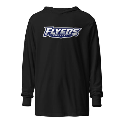 Performance | Hooded Long Sleeve T Shirt | West Texas Flyers | Flyers Script Logo
