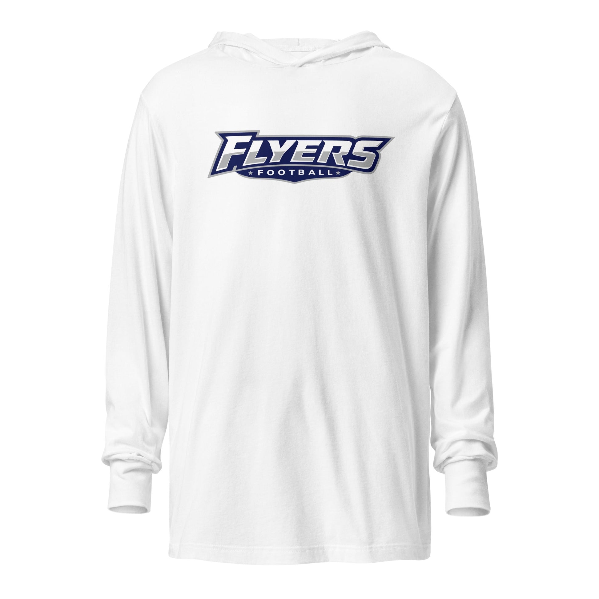 Performance | Hooded Long Sleeve T Shirt | West Texas Flyers | Flyers Script Logo