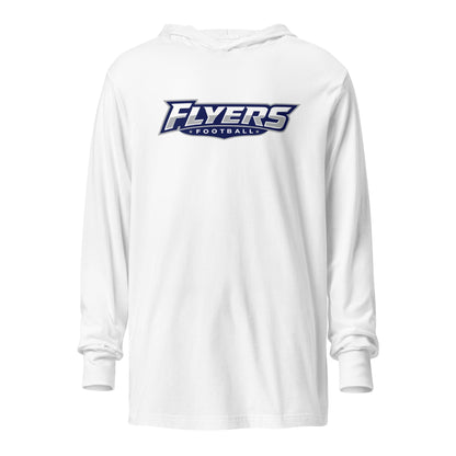 Performance | Hooded Long Sleeve T Shirt | West Texas Flyers | Flyers Script Logo