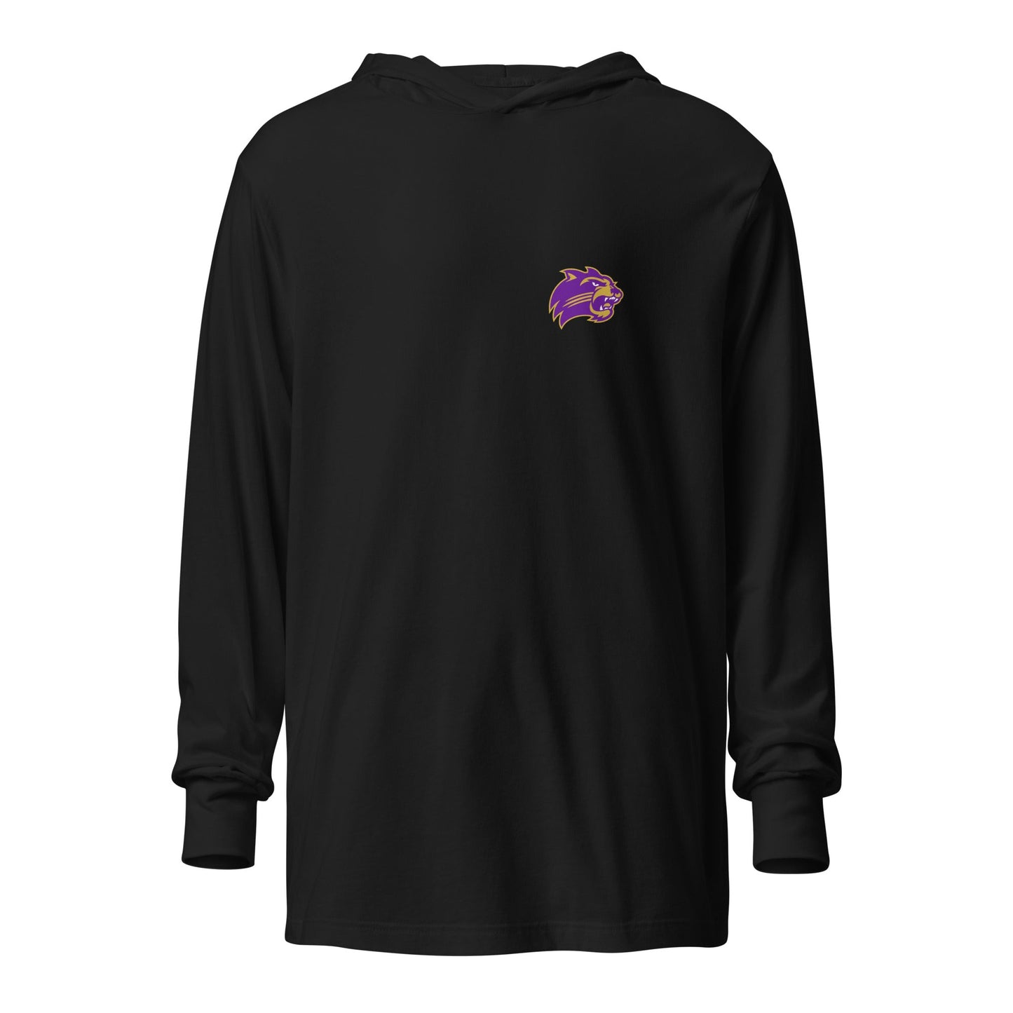 Performance | Hooded Long Sleeve T Shirt | Western Carolina Ultimate | Wildcats Crest Logo