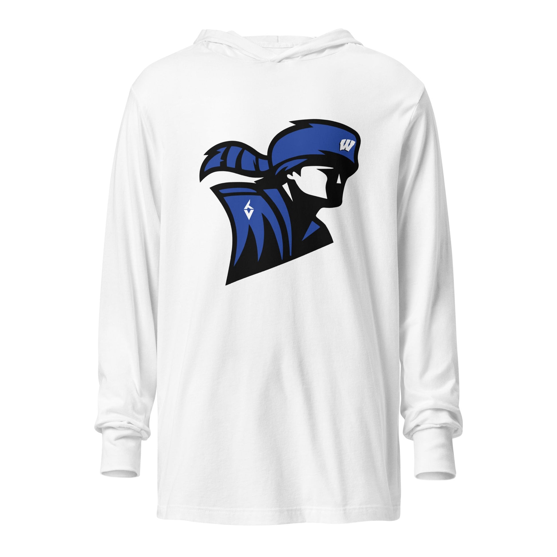 Performance | Hooded Long Sleeve T Shirt | Western High School Football | Crest Logo