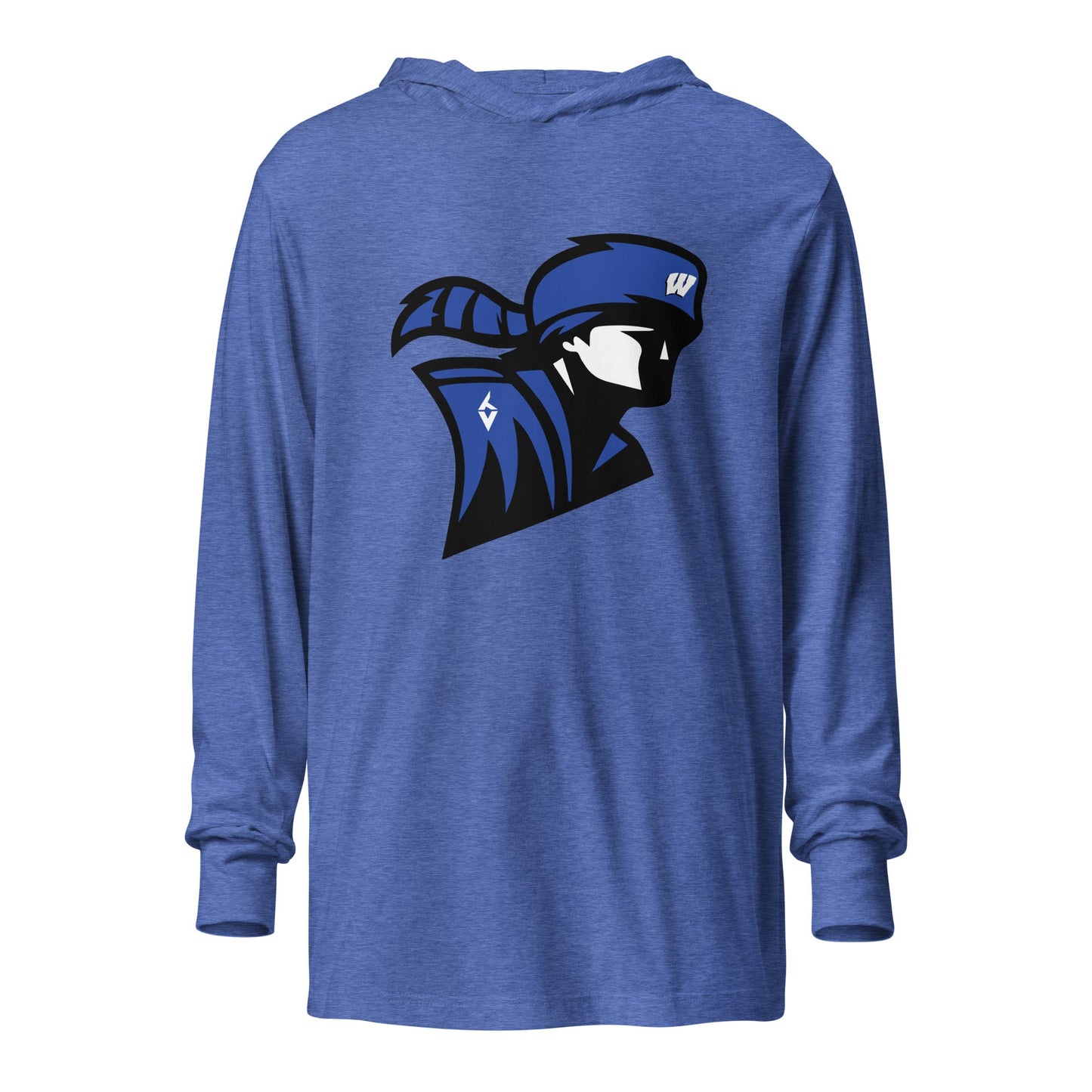 Performance | Hooded Long Sleeve T Shirt | Western High School Football | Crest Logo