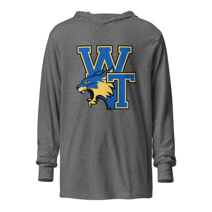 Performance | Hooded Long Sleeve T Shirt | Wilcox Soccer | WT Logo