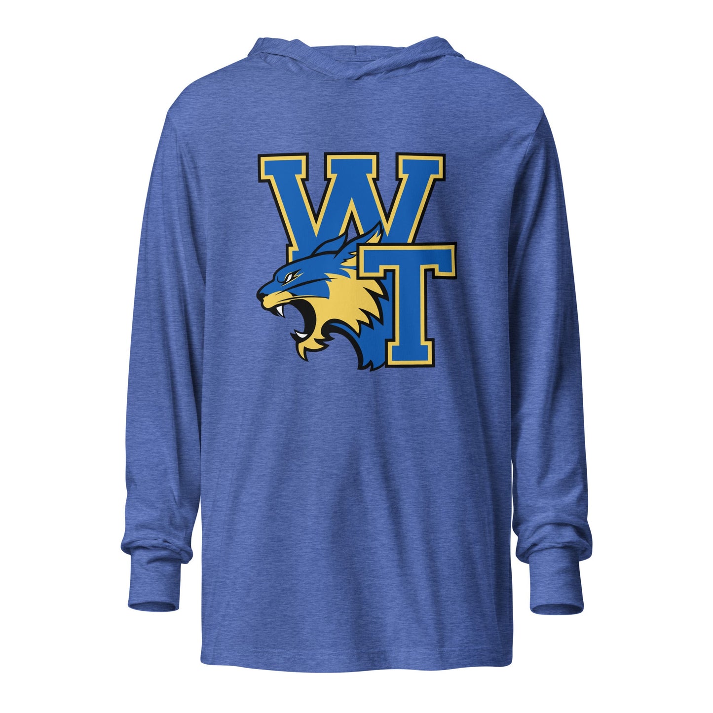 Performance | Hooded Long Sleeve T Shirt | Wilcox Soccer | WT Logo