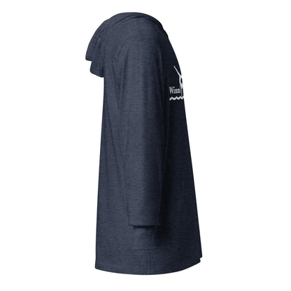 Performance | Hooded Long Sleeve T Shirt | Winni Gymnastics | Alt Logo