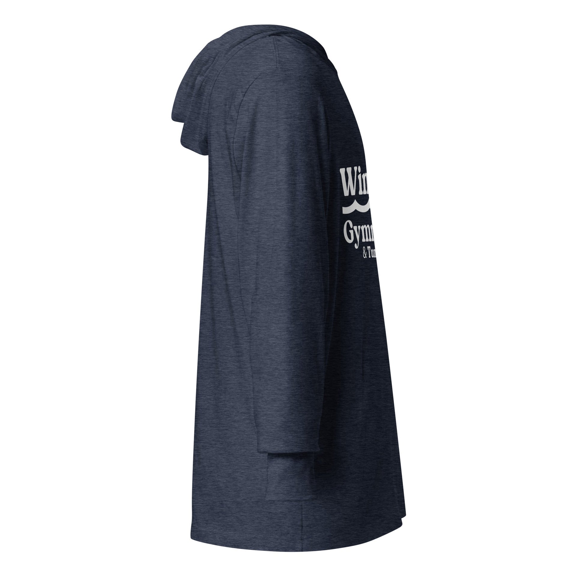Performance | Hooded Long Sleeve T Shirt | Winni Gymnastics | Tumbling Logo