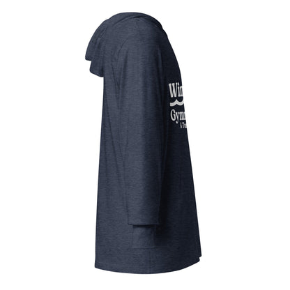 Performance | Hooded Long Sleeve T Shirt | Winni Gymnastics | Tumbling Logo