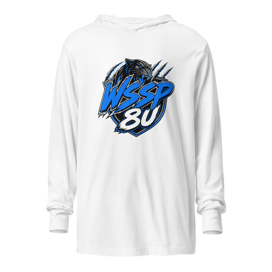 Performance | Hooded Long Sleeve T Shirt | WSSP | Panther Strike Logo