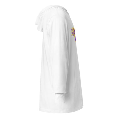 Performance | Hooded Long Sleeve T Shirt | Wylie ISD | Pure Gold Logo