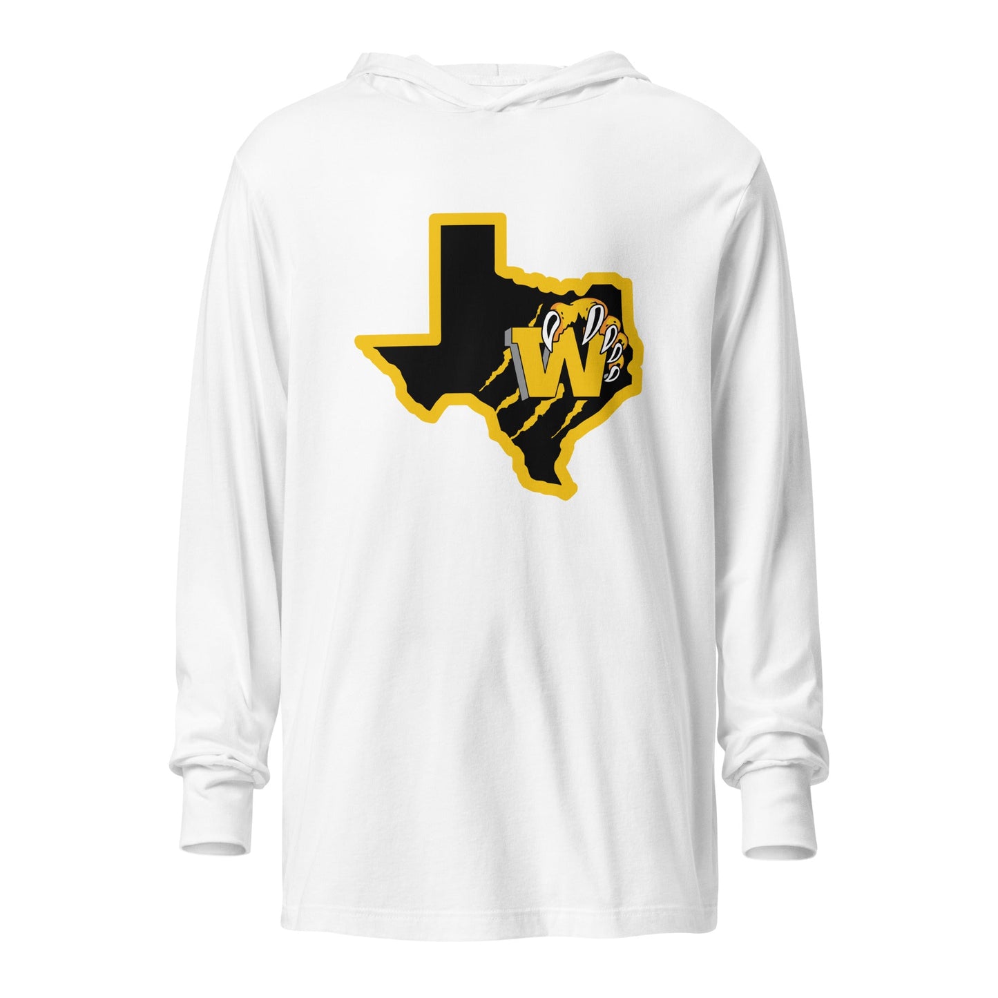 Performance | Hooded Long Sleeve T Shirt | WYSA | Texas Logo
