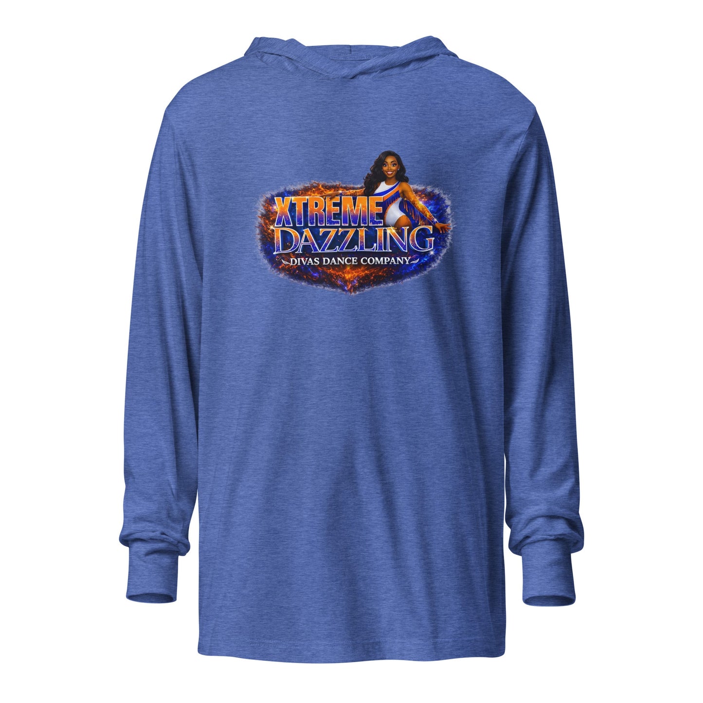 Performance | Hooded Long Sleeve T Shirt | Xtreme Dazzling Divas Dance Company